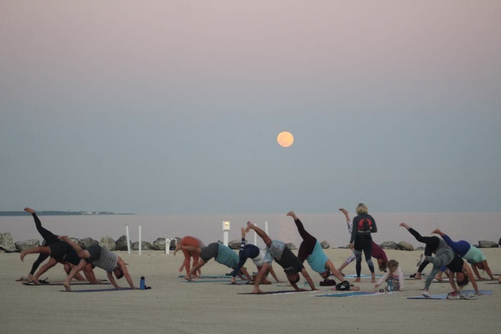 Full moon yoga February 12