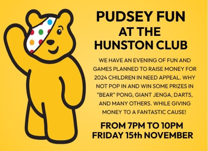 Children in Need @ The Hunston Club