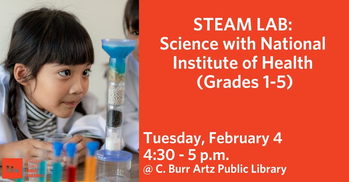 STEAM Lab: Science with National Institute of Health