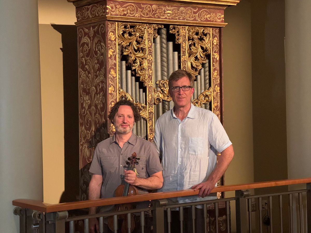 Martin Davids, violin and David Yearsley, organ