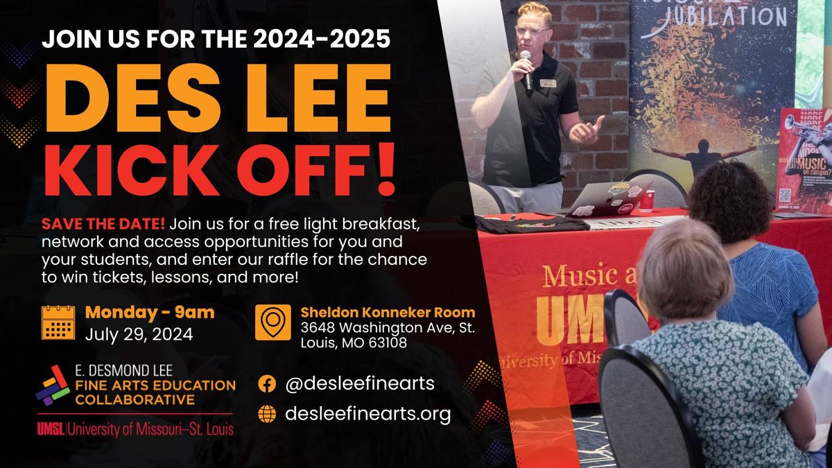 Des Lee Kick Off 2024-2025