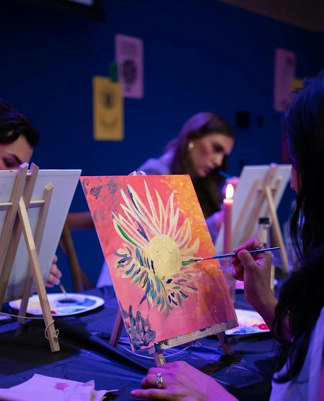 Boozy Brushes, Drag Hip Hop Tunes & Graffiti Blooms Paint Party! Edinburgh