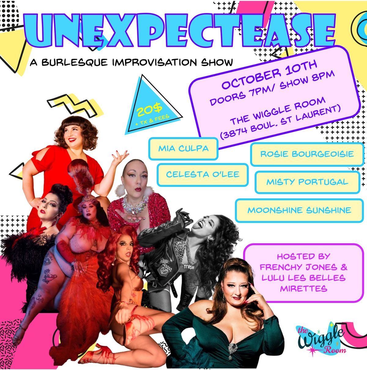 Unexpectease - Improv Burlesque - 10 Octobre 2024