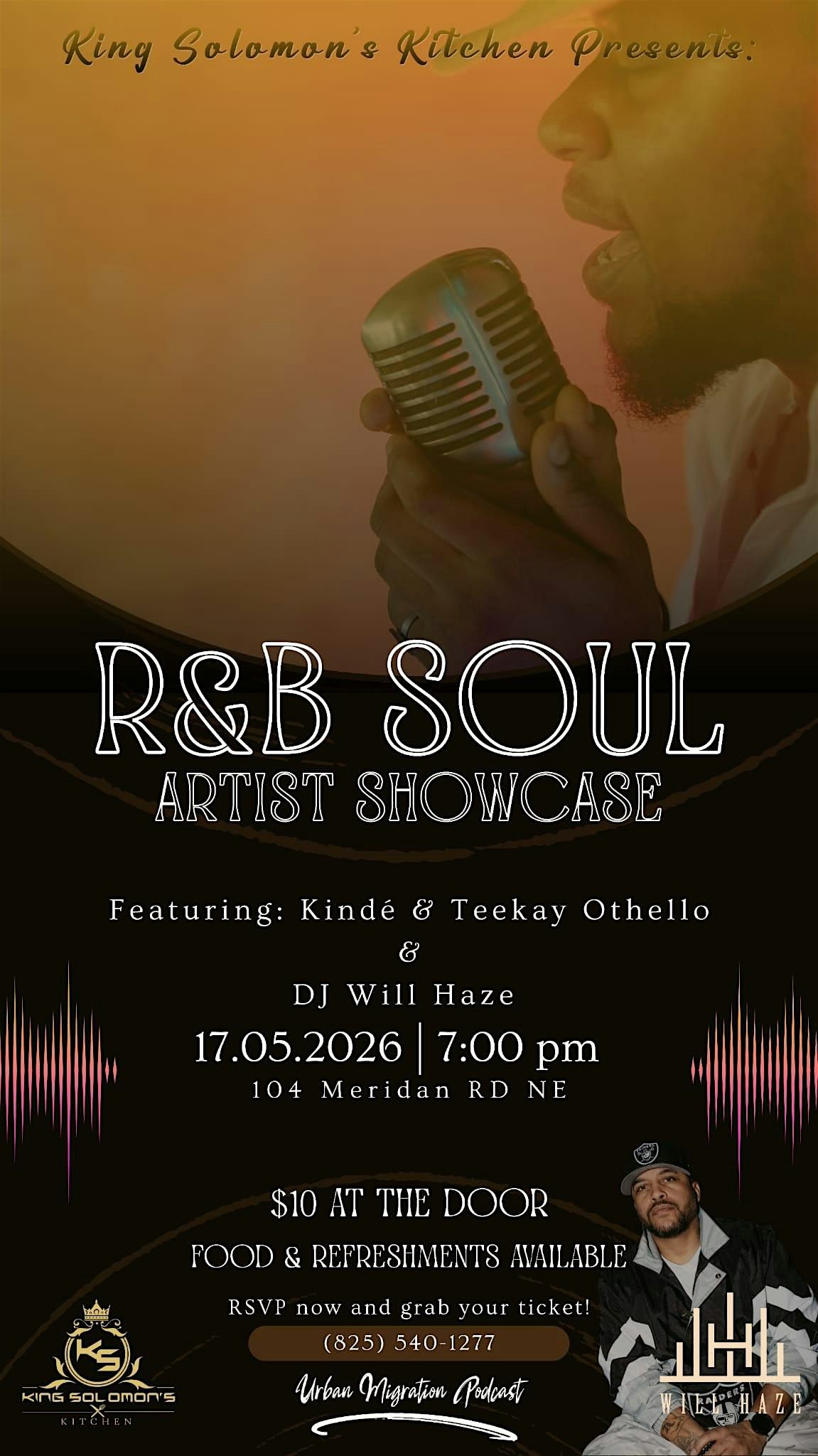 R@B Soul Artist showcase
