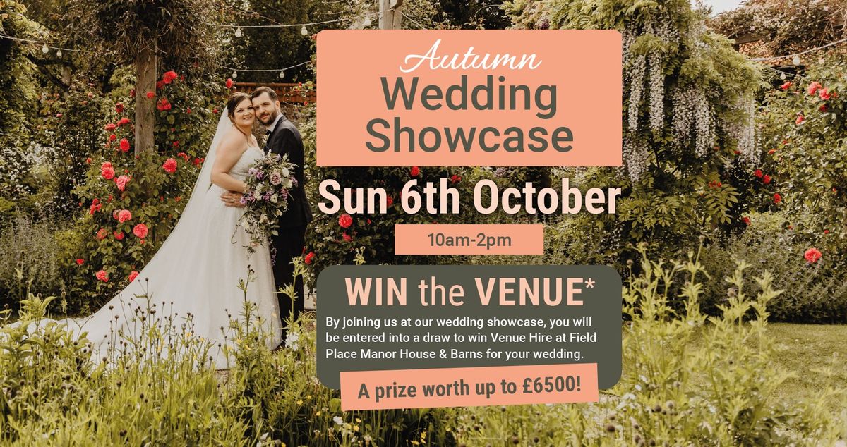 Autumn Wedding Showcase - Win the Venue 