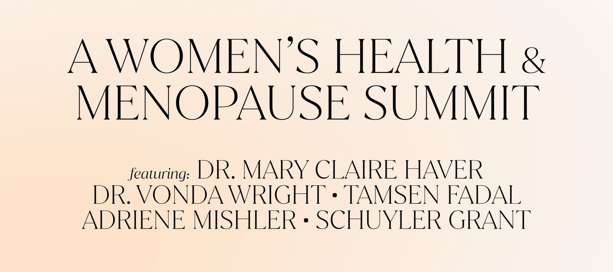 Parking A Women\u2019s Health & Menopause Summit