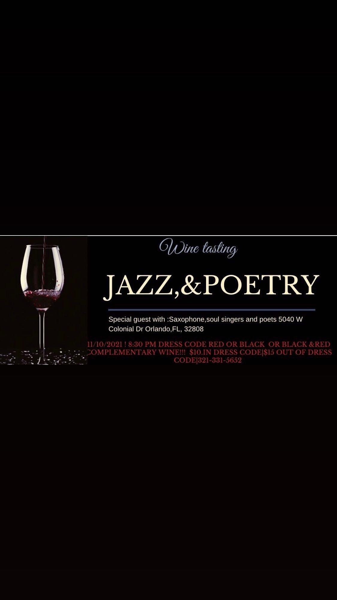 Wine, Jazz, Poetry