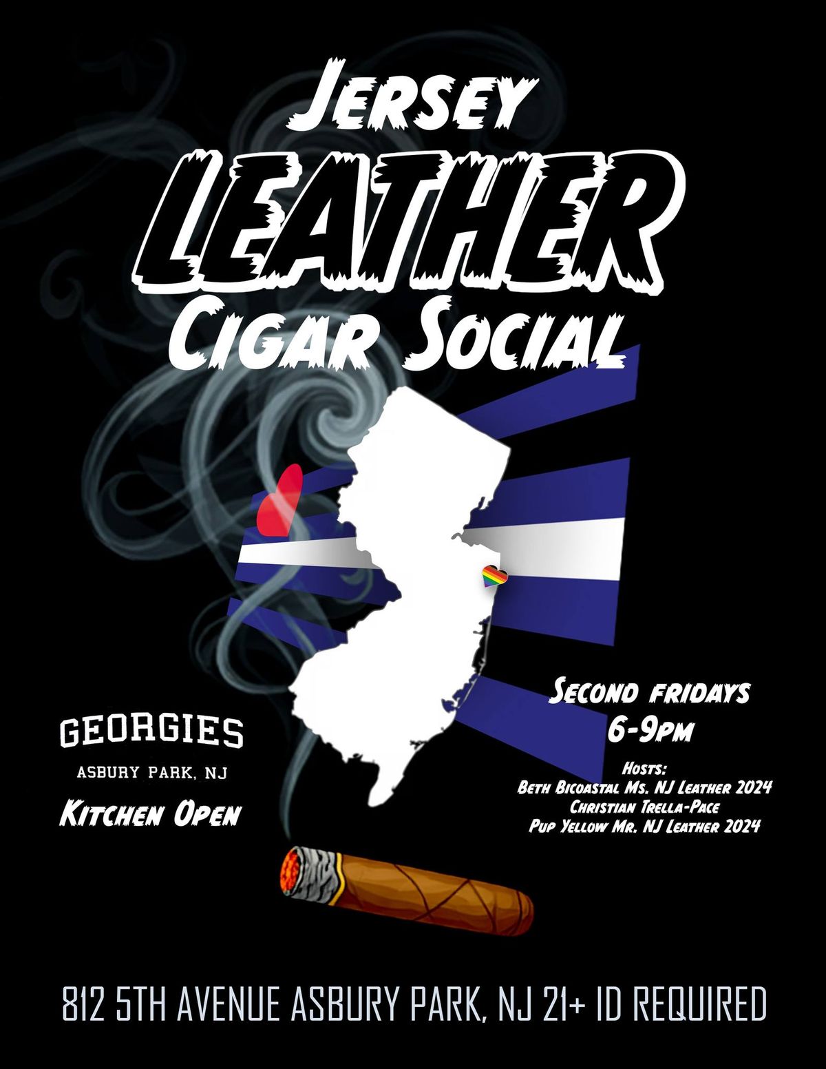 Jersey Leather Cigar Social