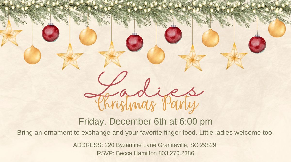 Ladies of Grace Christmas Party