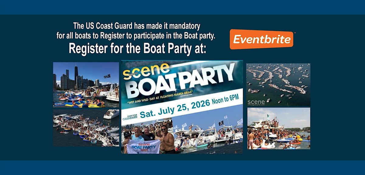 Chicago Scene Boat Party 2026 Registration