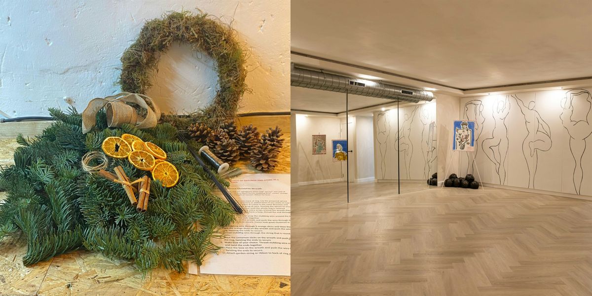 Wreath Decorating + Mat Pilates \/ Reformer
