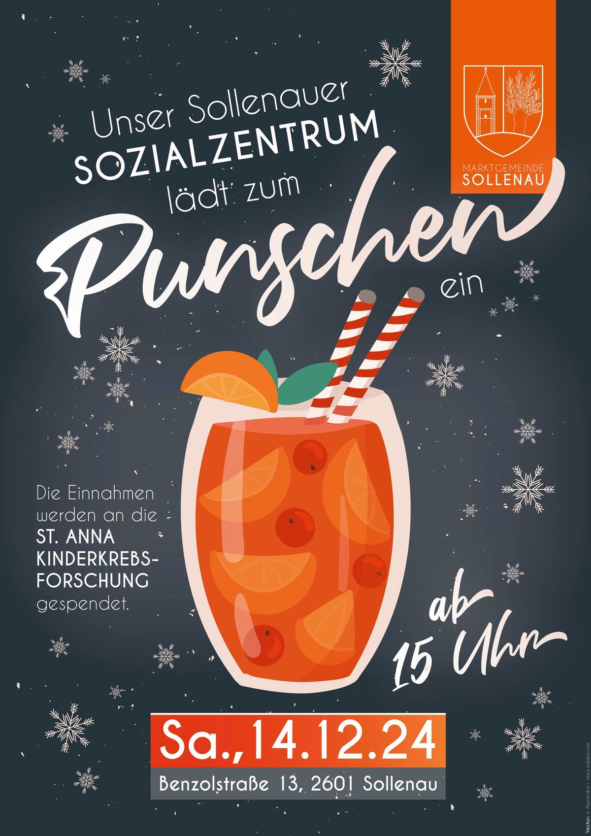 Punschen vorm Sozialzentrum