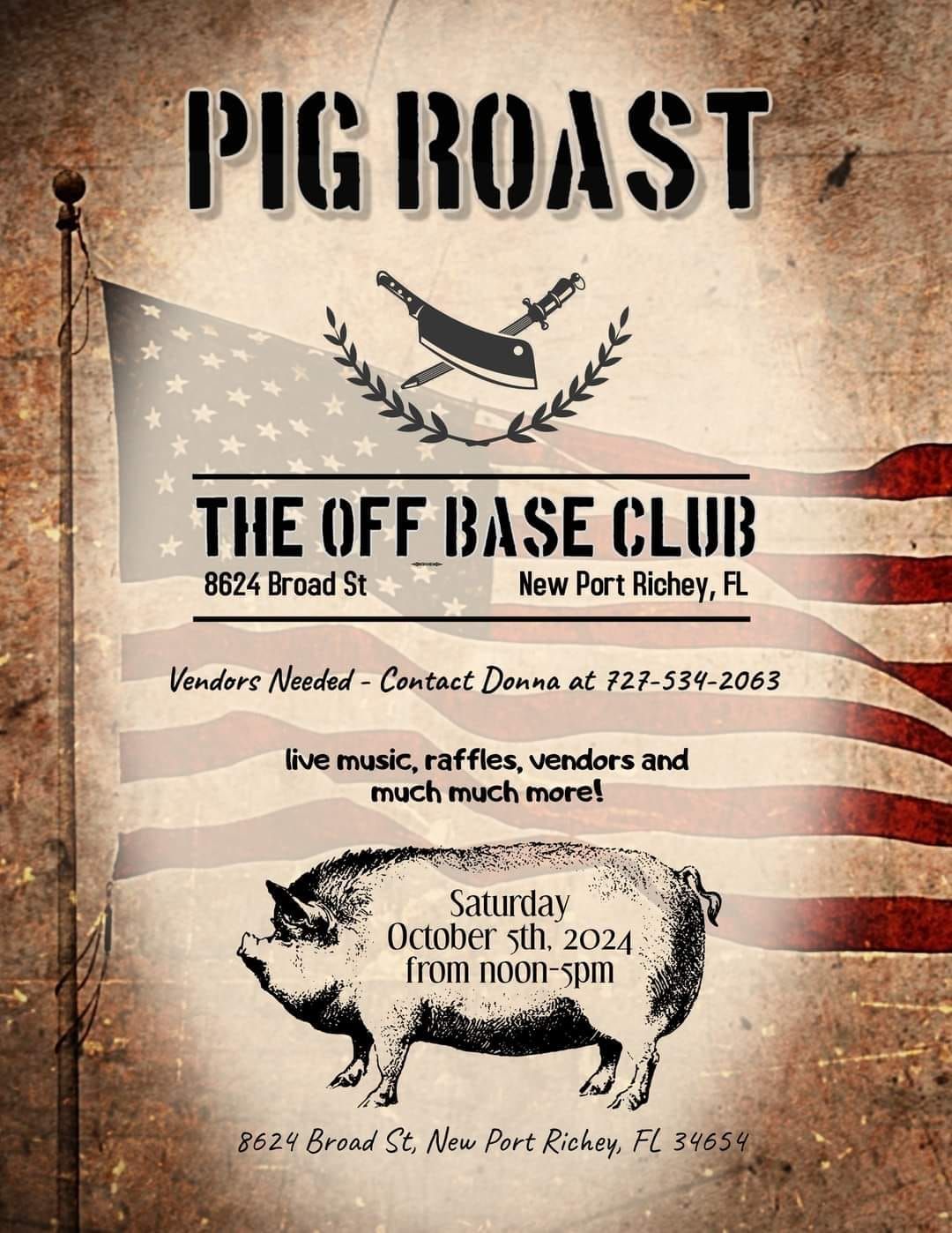 The Off Base Club Pig Roast 