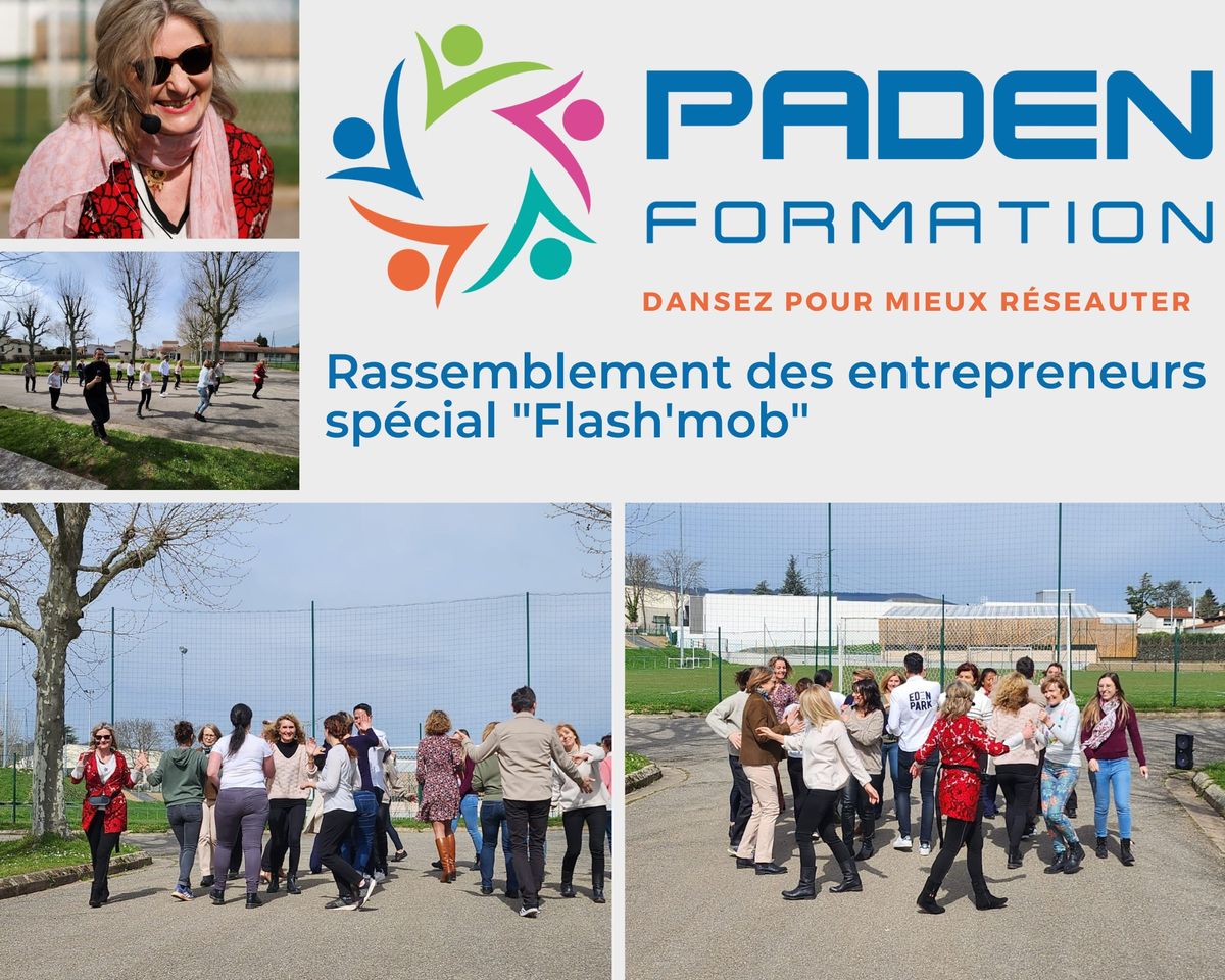 FLASH'MOB RESEAU BUSINESS DES ENTREPRENEURS