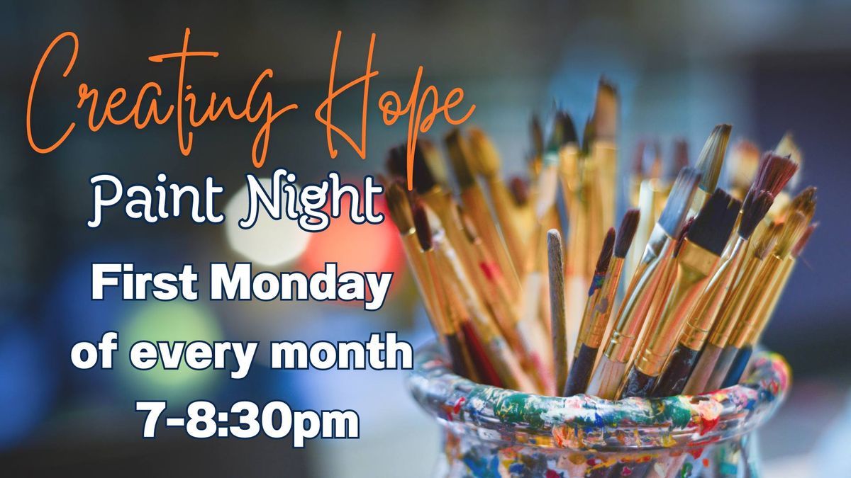 Creating Hope Paint Night