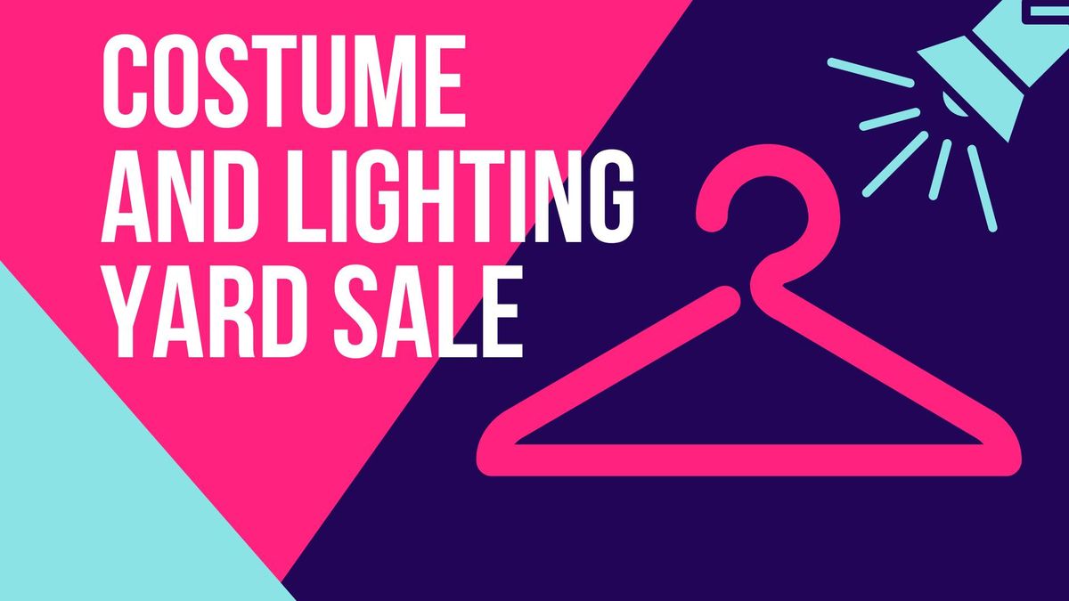 SCERA Costume & Lighting Yard Sale