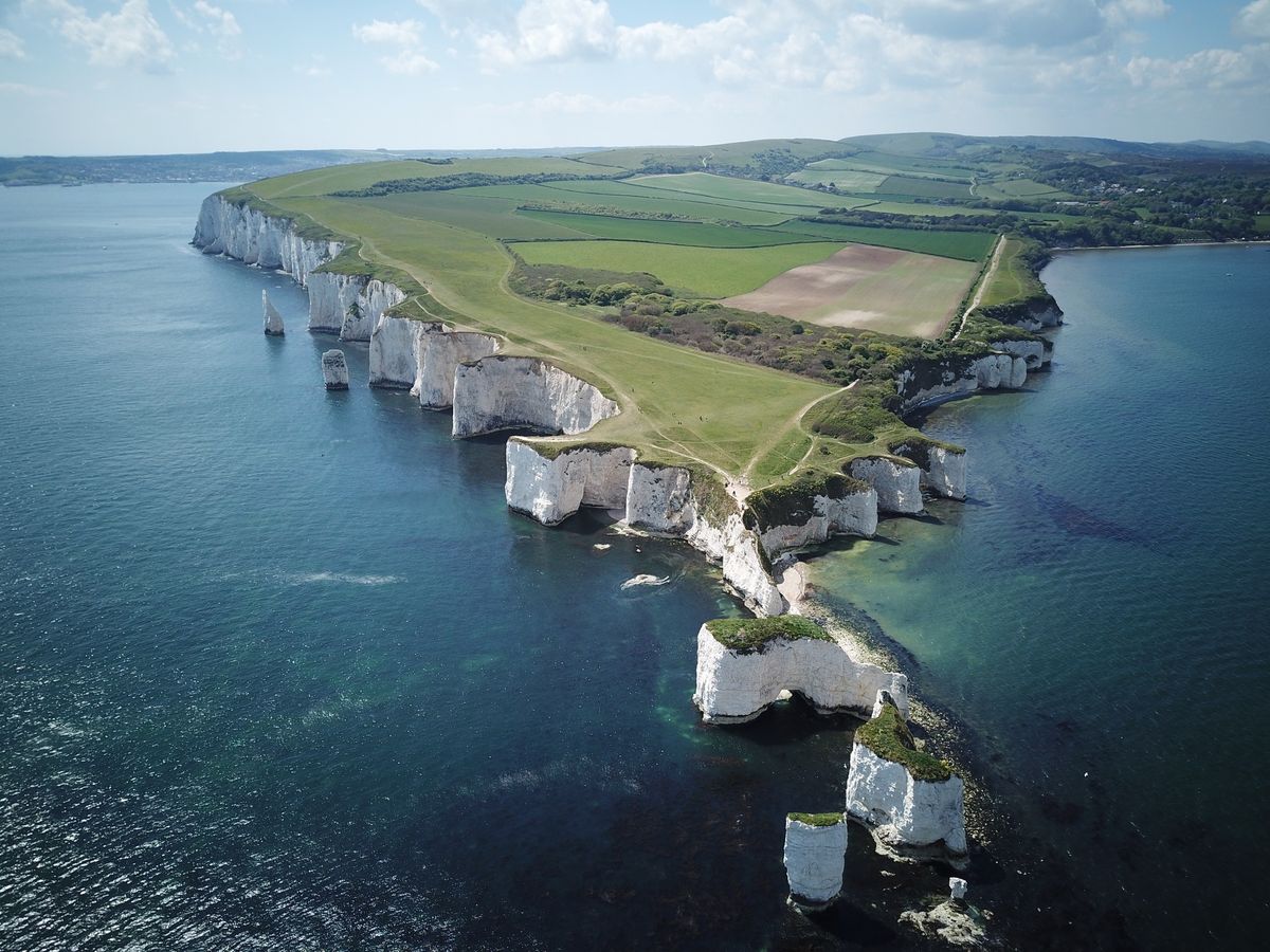 (Beginners) Hiking Corfe Castle, Studland Bay & Old Harry Rocks