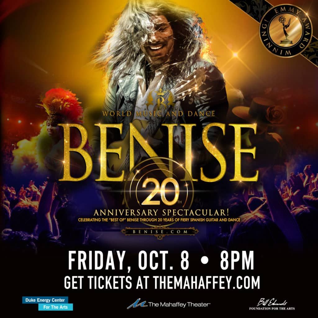 Benise at Mahaffey Theater - Duke Energy Center for the Arts FL