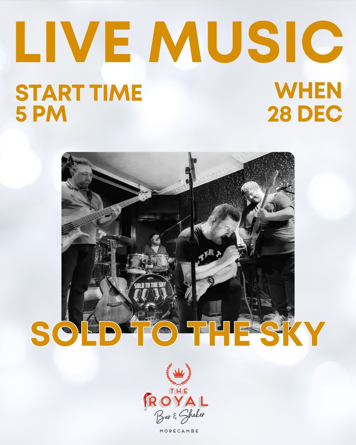 Sold To The Sky Band: Live Music in Morecambe \ud83c\udfb8\ud83c\udfb6