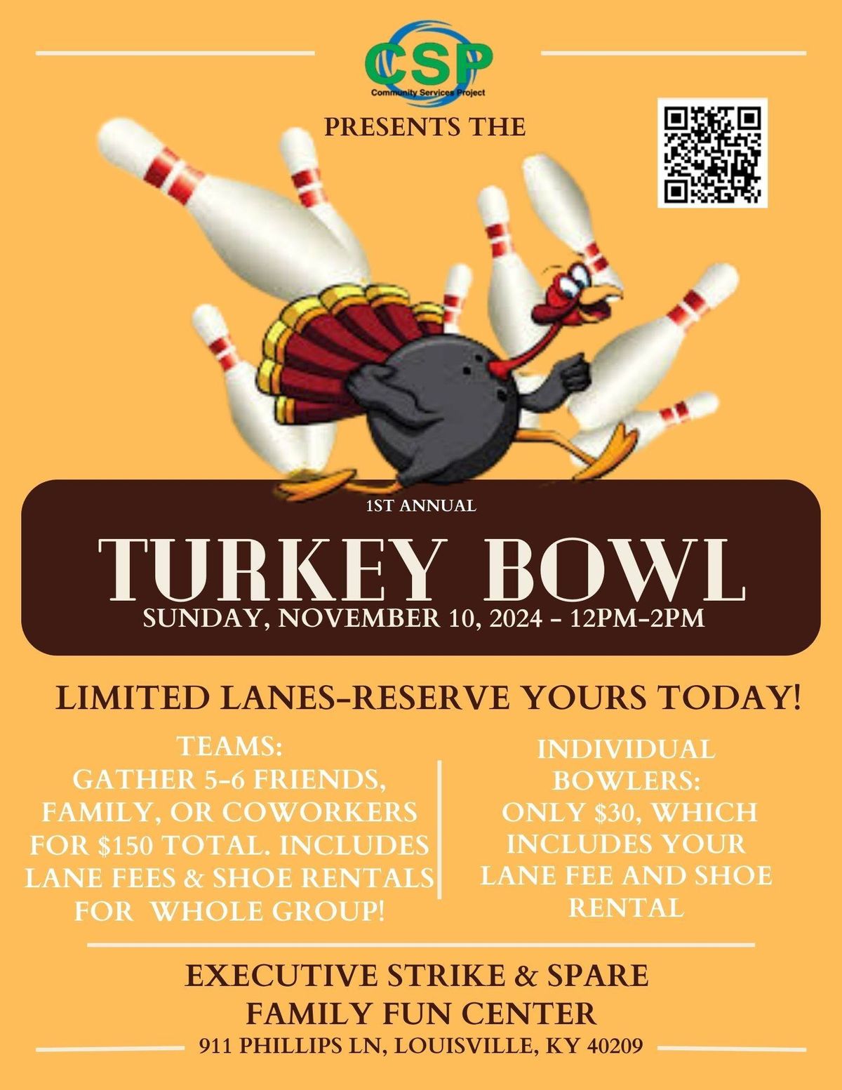 CSP Presents: The 1st Annual Turkey Bowl