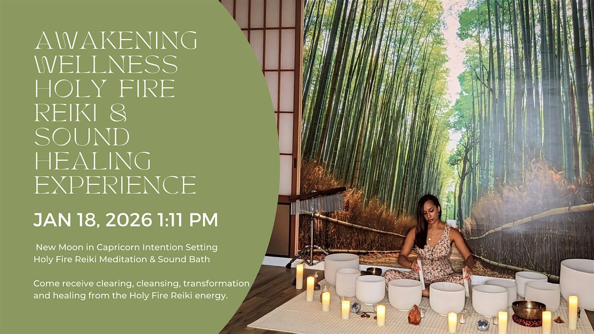 H Jan Reki Awakening Wellness Holy Fire Reiki & Sound Healing Experience, Au ...