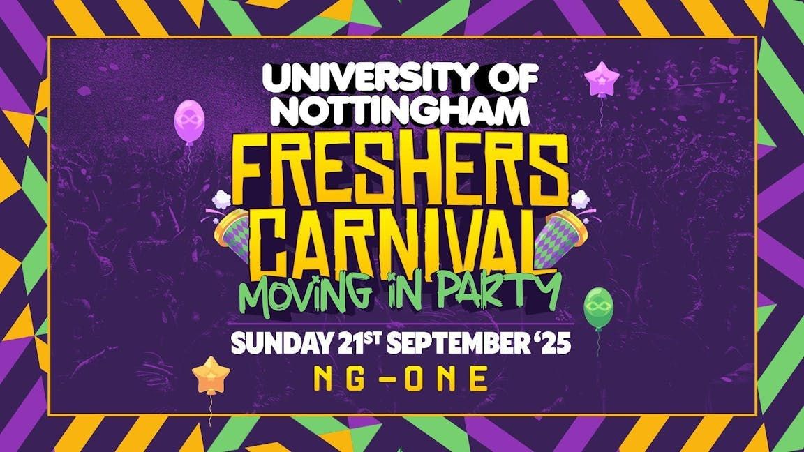 Freshers Vs Returners Moving In Party ALL-NIGHTER TILL 6AM At NG ONE - Sunday 21st September [\u00a33 TICKETS NOW ON SALE]