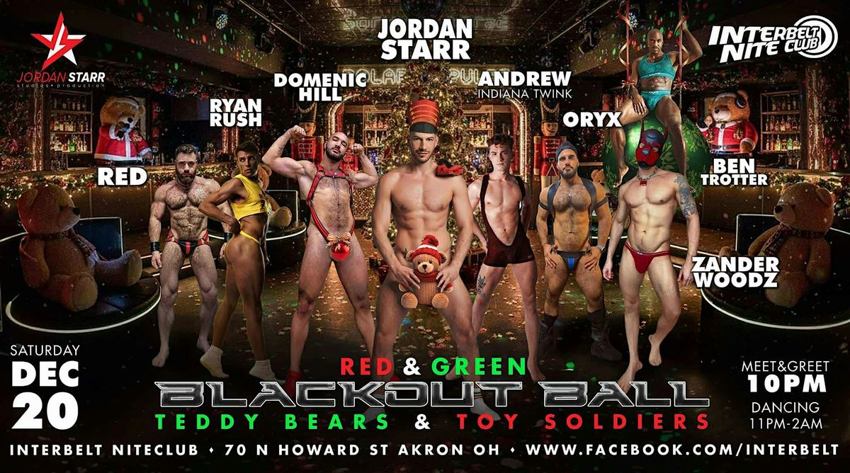 Red&Green Blackout Ball:Teddy Bears & Toy Soliders