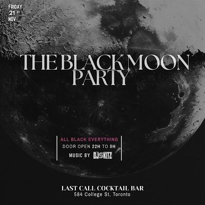The Black Moon Party