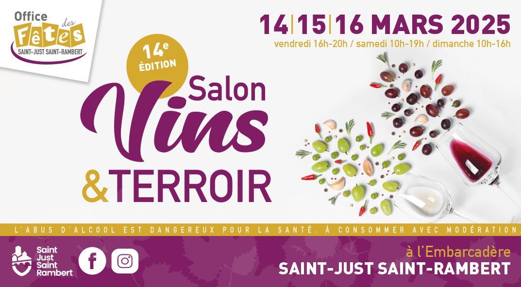 Salon Vins & Terroir \/ St-Just-St-Rambert