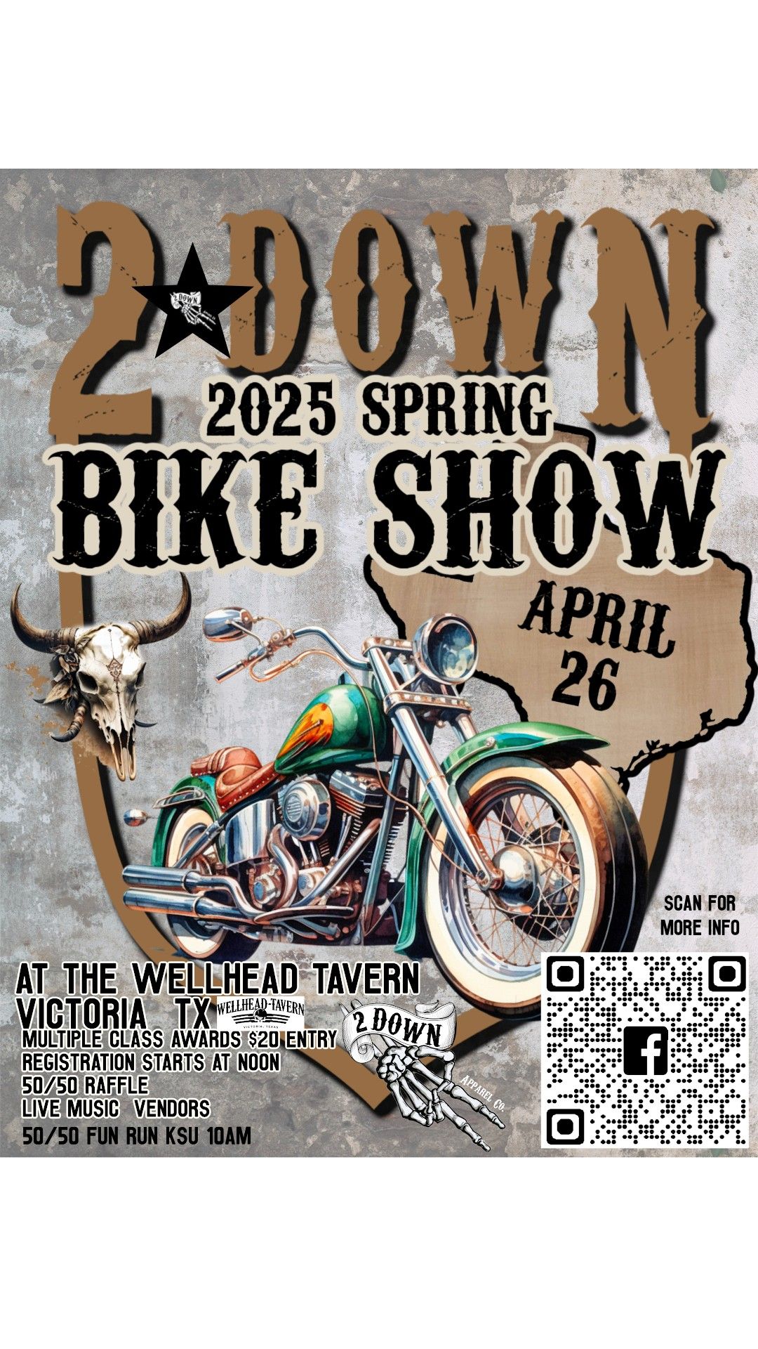 2025 2 Down Spring Bike Show