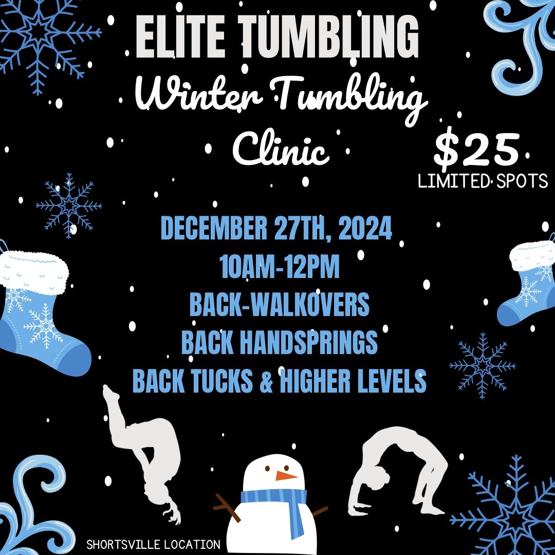 Winter Tumbling Clinic