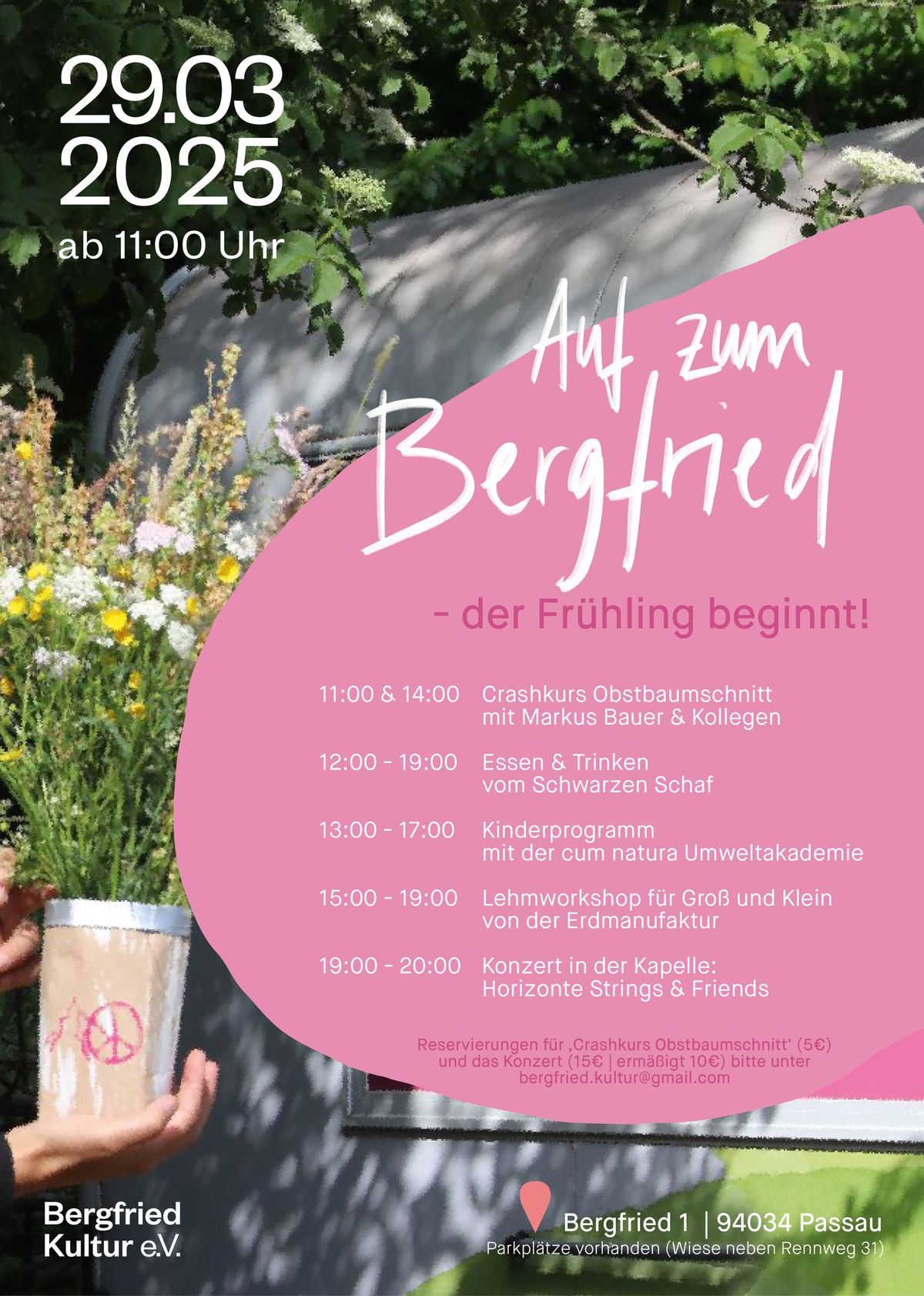 Auf zum Bergfried - der Fr\u00fchling beginnt!