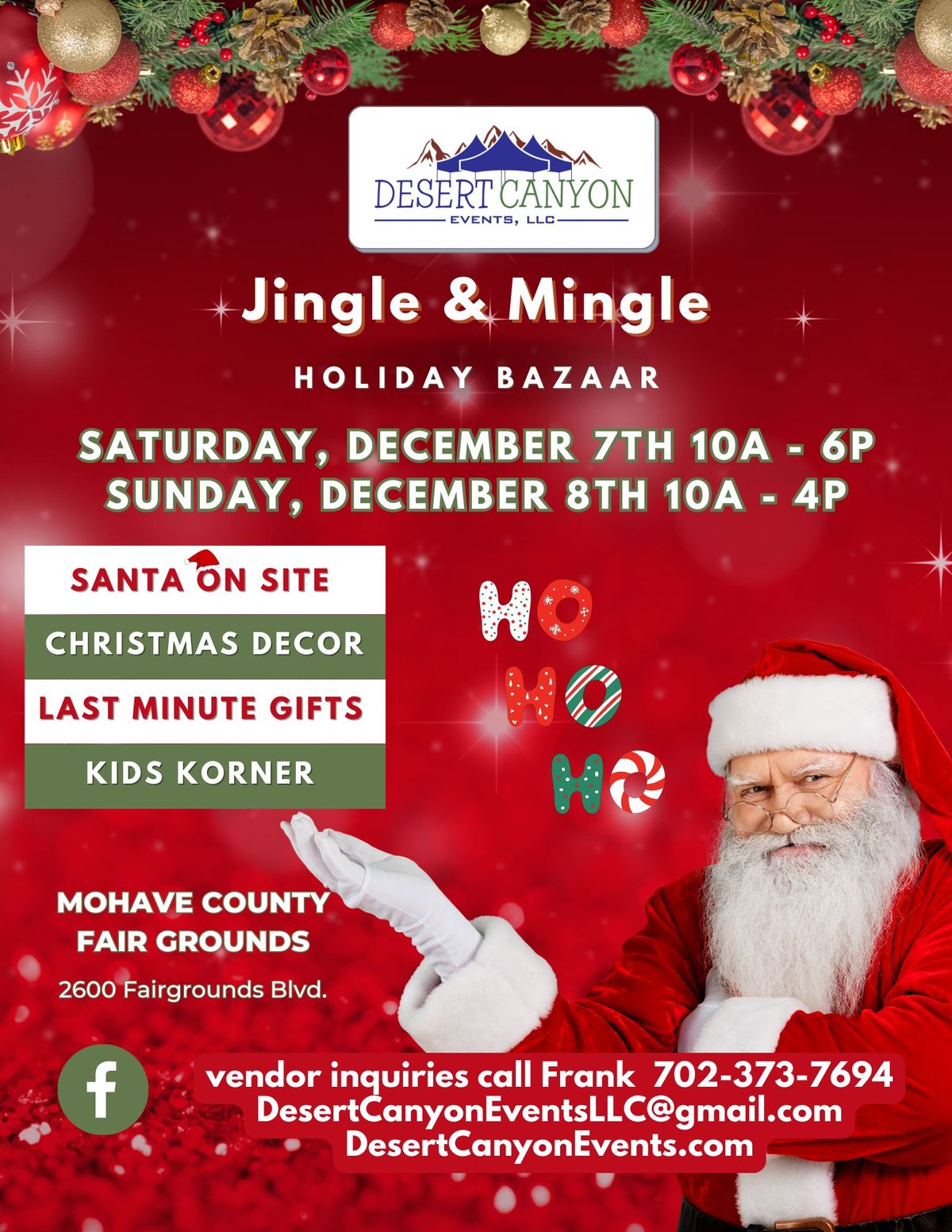 Jingle & Mingle Holiday Bazaar