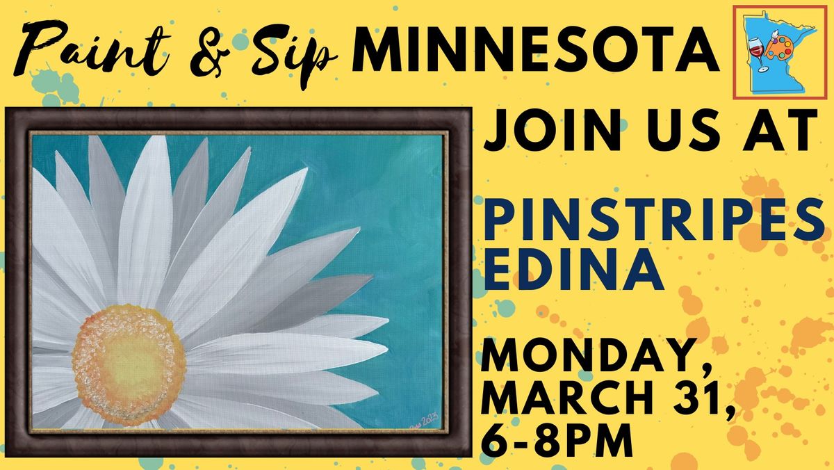 March 31 Paint & Sip at Pinstripes