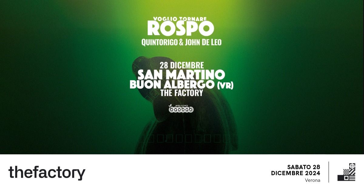 QUINTORIGO \u2726 Voglio tornare Rospo Tour