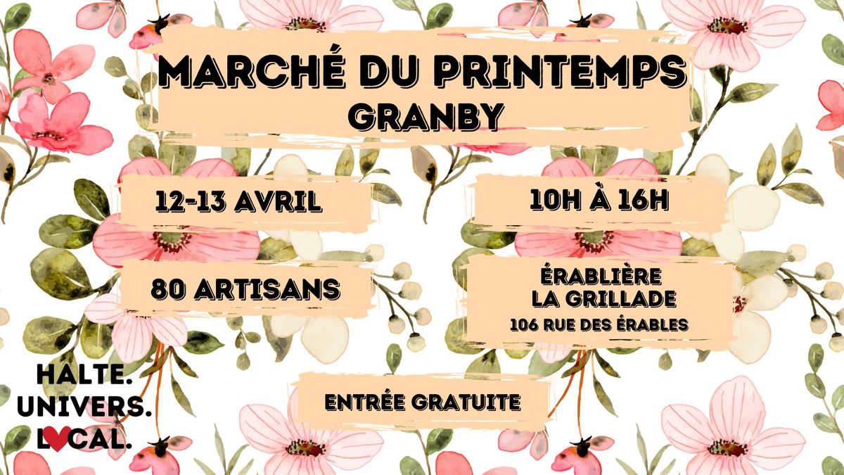 March\u00e9 Du Printemps Granby