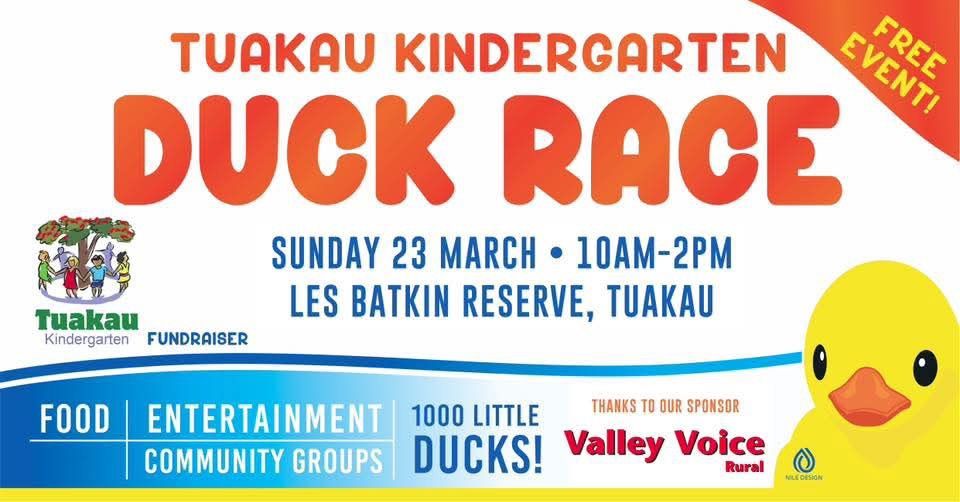 Tuakau Kindergarten Duck Race