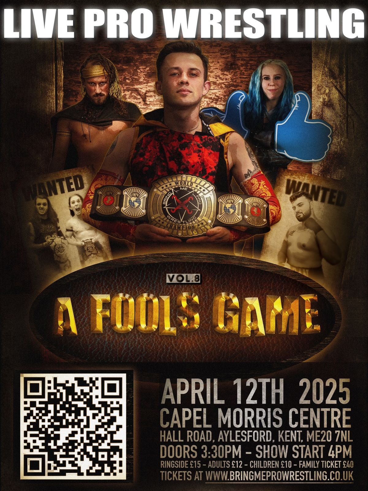 LIVE PRO WRESTLING - A FOOLS GAME