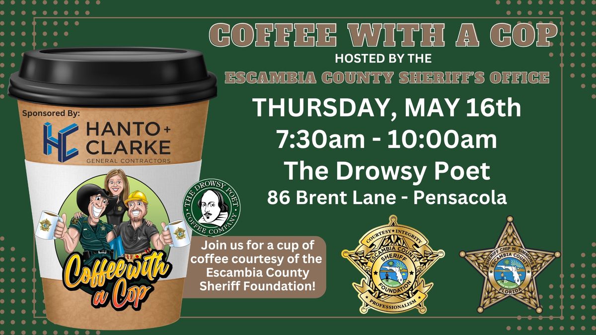 Coffee with a Cop at Drowsy Poet 