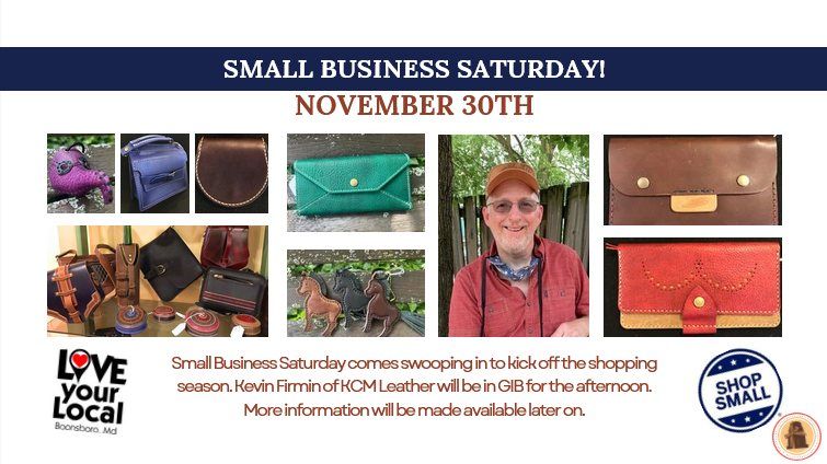 Small Business Saturday with Kevin Firmin \u2013 At Gifts Inn Boonsboro