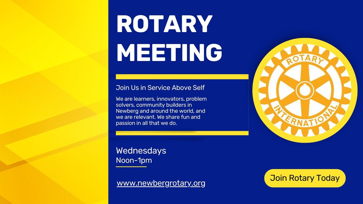 Noon Rotary Meeting 