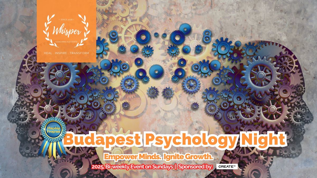 Budapest Psychology Night (Vol. 116)