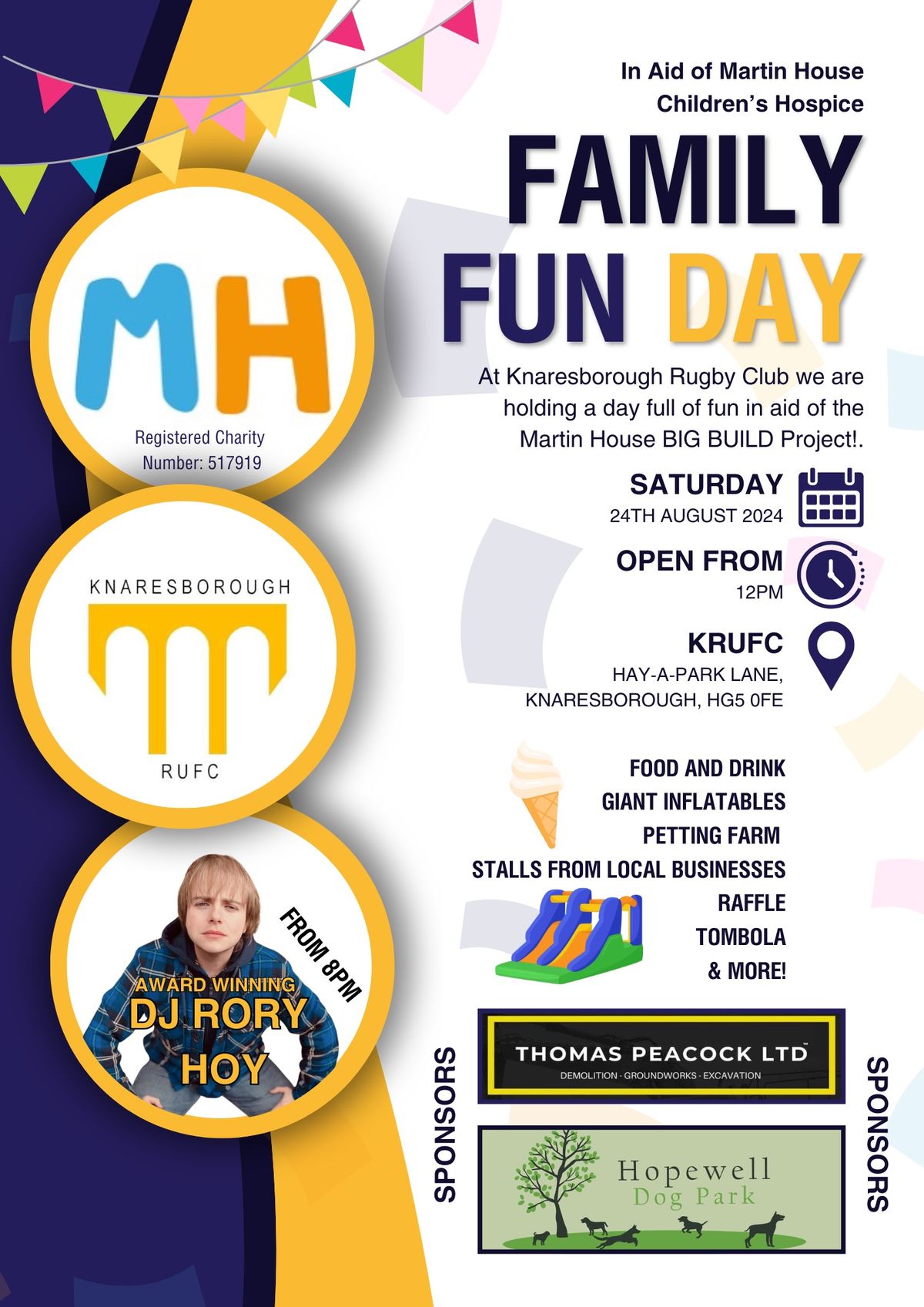 Family Fun Day in aid of Martin house 