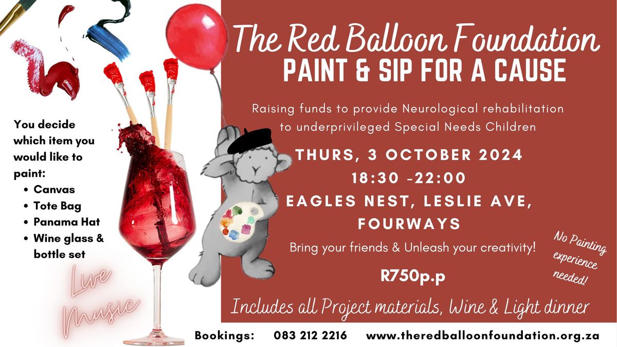 Paint & Sip for a cause