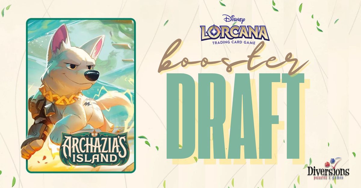 Disney Lorcana: Archazia's Island Booster Draft