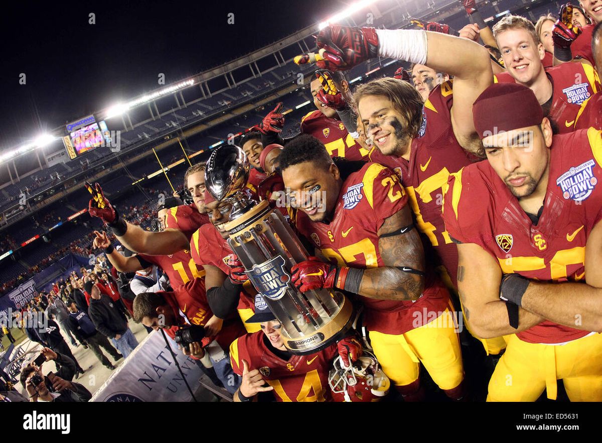 Nebraska Cornhuskers at USC Trojans Football at LA Memorial Coliseum