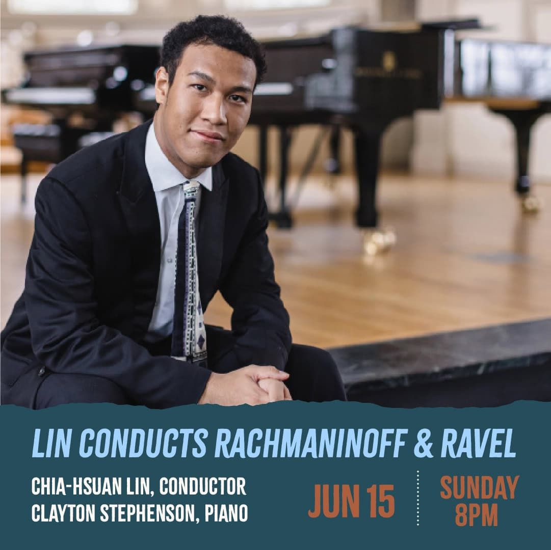 Britt Festival Orchestra - Lin Conducts Rachmaninoff and Ravel at Britt Pavilion