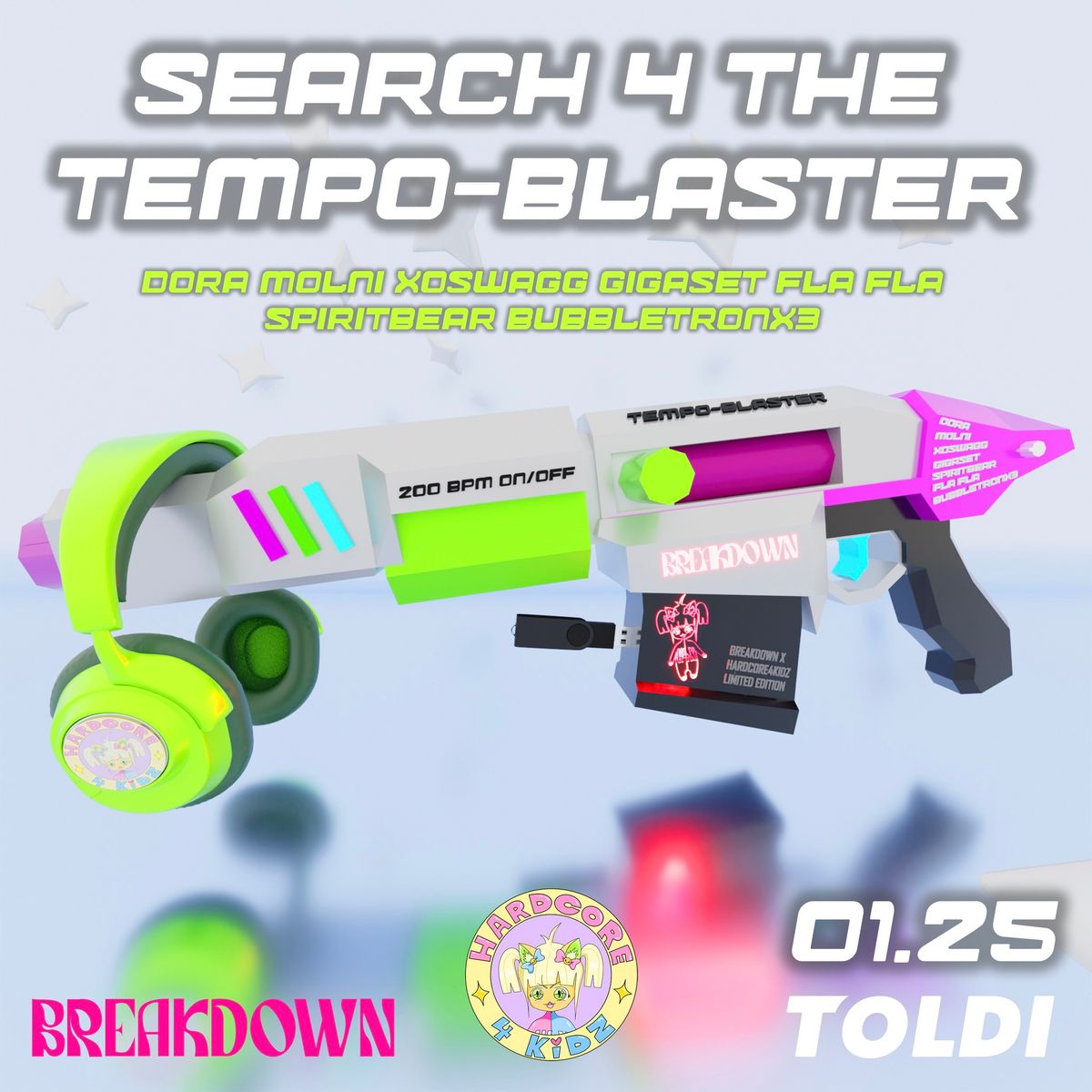 BREAKDOWN X HARDCORE4KIDZ- SEARCH 4 THE TEMPO BLASTER