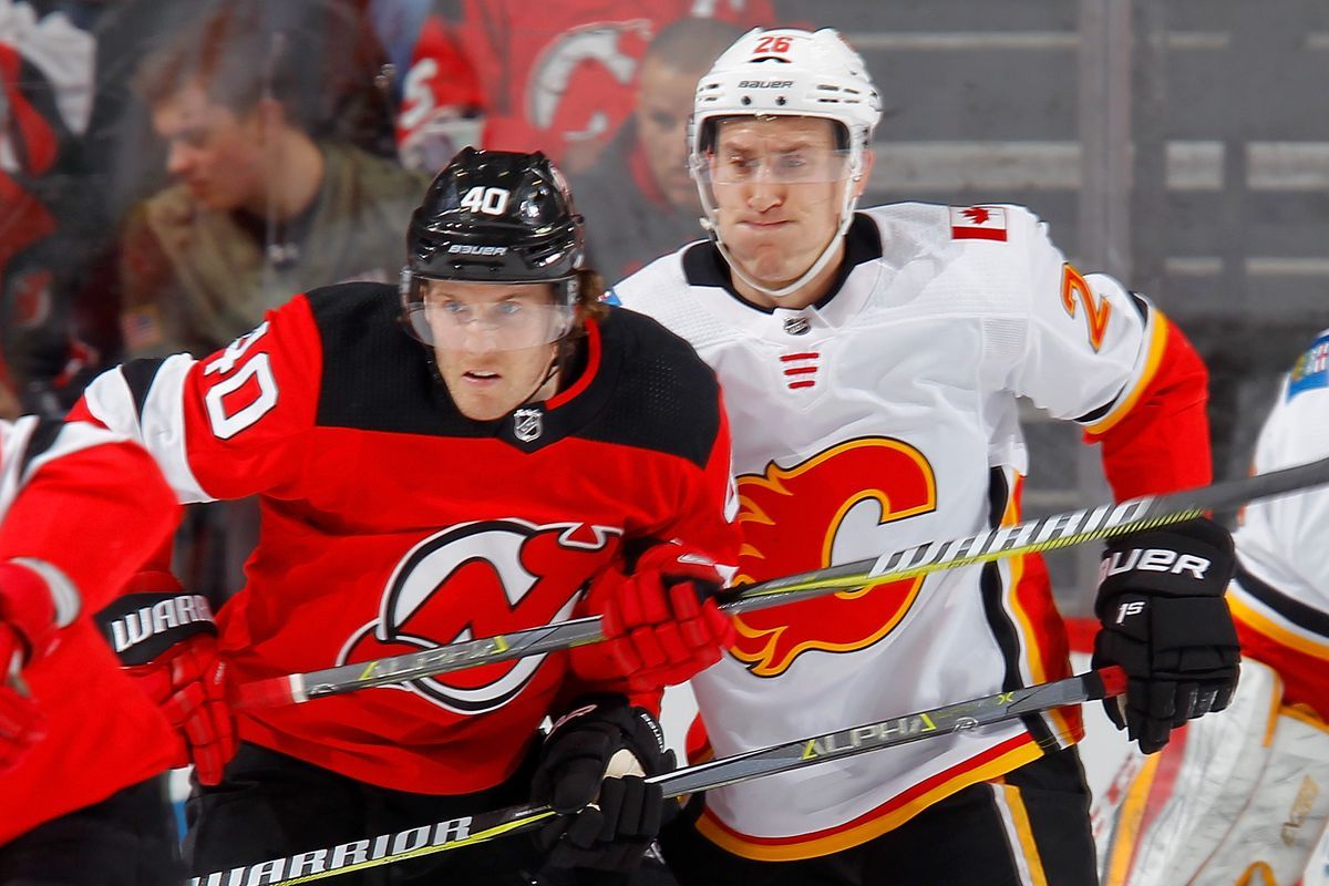 Calgary Flames at New Jersey Devils