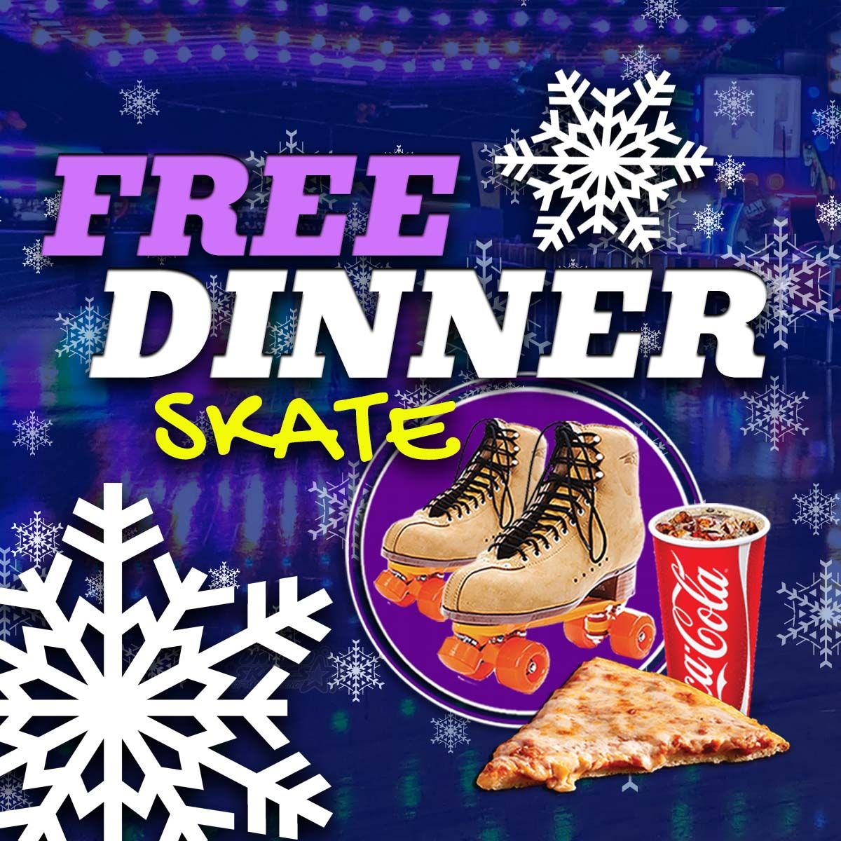 \u2744\ufe0fWinter Break Free Pizza Skate\ud83c\udf55